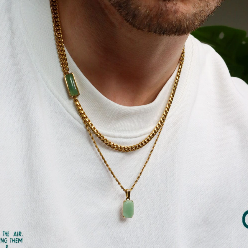 CUBAN LINK AVENTURINE