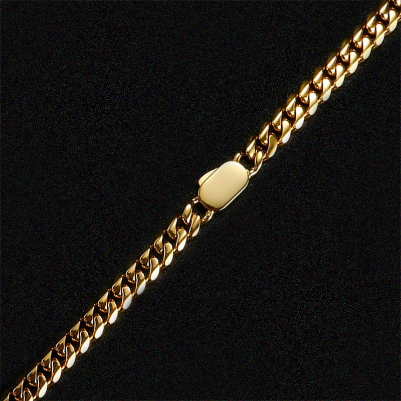 Cuban Bracelet (Gold) 8mm