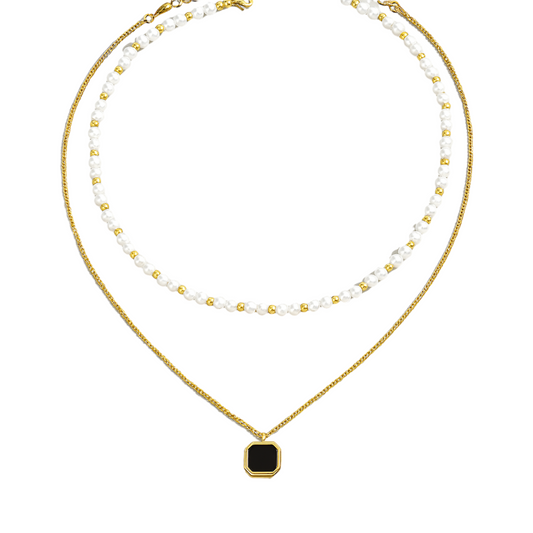 Vouxman Duo Necklace Set