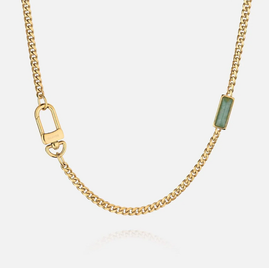 CUBAN LINK AVENTURINE
