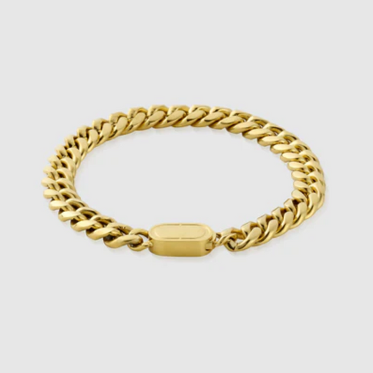 Cuban Bracelet (Gold) 8mm