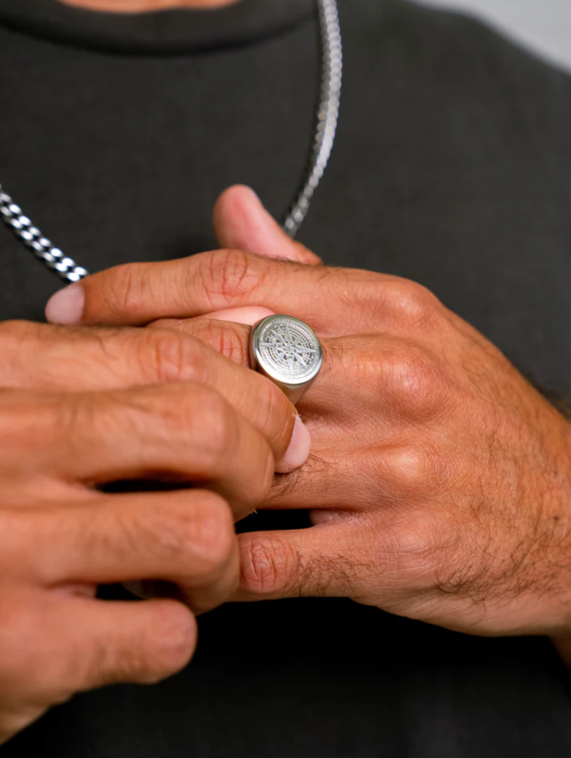 "COMPASS" RING