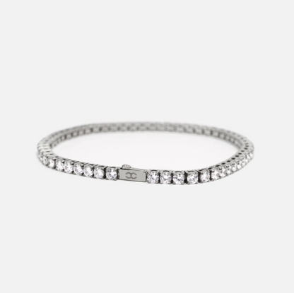 5mm Tennis Bracelet - Silver